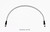 Wilwood 220-12762 AN Hose Assembly, Flexline, 25 in. Long, 3 AN Hose, 3 AN Straight Female to 3 AN Straight Female, Braided Stainless, PTFE Lined, Each
