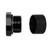 Wilwood 220-14909 Fitting, Bushing, 1/8 in. NPT Female to 11/16-20 in. Male, Aluminum, Black Anodized, Each