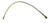 Wilwood 220-8763 AN Hose Assembly, Flexline, 10 in. Long, 3 AN Hose, 3 AN Straight Female to 3 AN Straight Female, Braided Stainless, PTFE Lined, Each
