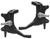 Wilwood 831-15958 Spindle, AFX, 2 in. Drop Spindle, Driver/Passenger Side, Steel, Black Paint, GM A-Body 1973-76/X-Body 1975-79/F-Body 1970-81, Pair