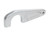 Winters 3451 Steering Arm, Passenger Side, 3-1/4 in. Bolt Span, 0.981 in. Tie Rod Centerline, Aluminum, Natural, Sprint Car, Each