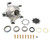 Winters 3754F Wheel Hub, Front, Wide 5, Bearings/Seal/Wheel Studs Included, Aluminum, Natural, Each
