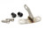 Winters 4043 Shifter Bracket, Bolts/Spacers, Steel, Zinc Oxide, Winters Super Shifter, Kit