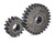 Winters 8554 Quick Change Gear Set, 8500 Series, Set 54, 10 Spline, 4.12 Ratios 7.42/2.29, 4.86 Ratios 8.74/2.70, Steel, Polished, Each