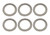 Winters 61852RS-6A Clutch Disc Float Plate, 3.94 in. Diameter, Steel, Natural, Winters Falcon Transmission, Set of 6