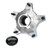 Winters 6606-FX5BK Wheel Hub, Front, Wide 5, Races/Dust Cap/Studs Included, Aluminum, Each