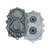 Winters 6630 Gear Cover, Heavy Duty, 10-Bolt, Ball Bearings, Aluminum, Natural, Winters Quick Change, Kit
