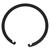 Winters 67686 Bearing Retainer, Rear Bearing, Steel, Natural, Winters Falcon Transmission, Each