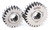 Winters 8508A Quick Change Gear Set, 8500 Series, Set 8A, 10 Spline, 4.12 Ratios 4.84/3.51, 4.86 Ratios 5.70/4.14, Steel, Polished, Each
