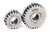 Winters 8514A Quick Change Gear Set, 8500 Series, Set 14A, 10 Spline, 4.12 Ratios 5.77/2.94, 4.86 Ratios 6.80/3.47, Steel, Polished, Each