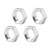 Allstar ALL18295 Jam Nuts 3/4-16 in. in. Left Hand Steel, Thin OD Pack of 4