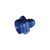 Redhorse 920-08-10-1 Adapter Fitting, -8 AN ORB to -10 AN, Male, Aluminum, Blue, Each