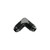 Redhorse 821-06-2 Fitting, -6 AN Male Union, 90 Degree Aluminum, Black Anodized