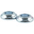 Allstar ALL18570 Tapered Spacers, 1/2 in. ID, 1/4 in. Thick, Steel, Zink, Pair
