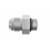 Redhorse 920-06-6-5 Adapter Fitting, -6 AN ORB to -6 AN, Male, Aluminum, Clear, Each