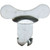 Allstar ALL19236 Quick Turn Fastener, 7/16 in. Wing, 0.4 in Length, Steel, Zinc, Pack of 10