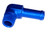 Redhorse Performance 842-04-02-1 Fitting, Adapter, 842 Series, 90 Degree, 1/4 in Hose Barb to 1/8 in NPT Male, Aluminum, Blue Anodized, Each