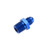 Redhorse 816-10-06-1 Fitting -10 AN To 3/8 in. NPT, Straight, Aluminum, Blue