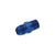 Redhorse 816-10-08-1 Fitting -10 AN To 1/2 in. NPT, Straight, Aluminum, Blue