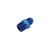 Redhorse 816-12-08-1 Fitting -12 AN To 1/2 in. NPT, Straight, Aluminum, Blue