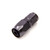 Russell 610025 -06 AN to Hose End, Straight, Aluminum. Black Anodized