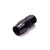 Russell 610055 -12 AN to Hose End, Straight, Aluminum. Black Anodized