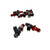 TSP 81050-60 Velocity High-Flow 60 lbs. Fuel Injectors for LS1, LS2, LS6, and 5.0L Coyote-4