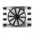 TSP HC8513 Fan Shroud W/16 in. Electric Fan, Puller 2000 CFM, Aluminum, Natural-2
