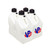VP Fuel 3524 5 Gallon, White Utility Jug, O-Ring Seal Screw-On Cap, Vent, Square, Plastic, Set of 4