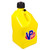 VP Fuel 3552 5 Gallon, Yellow Utility Jug, O-Ring Seal Screw-On Cap, Vent, Square, Plastic