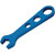 Allstar ALL11106 Single End Wrench -6 AN, Aluminum, Blue Anodived