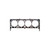 Fel-Pro 1144-071 SBC MLS Head Gasket, 4.2 in. Bore, .071 in. Thickness, Each