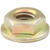 Allstar Performance ALL18556 Spin Lock Nuts 10pk Gold