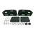 TSP 81150BK GM LSX to Fox Body Mustang Motor Mount Adapter Plate Kit, Black