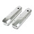 TSP JM8093-7P Ford Small Block Long Bolt Fabricated Aluminum Valve Covers w/ Breather Holes Polished