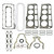 TSP GK8102 Chevy LS2 Engine Gasket Set, Gubber/Metal, 4.08 in. Bore