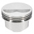 SRP 138095 Small Block Chevy Forged Piston, Flat Top, 4.060 in. Bore, -5cc, Kit-2