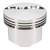 SRP 138731 Small Block Ford Forged Piston, Flat Top, 4.040 in. Bore, -5cc, Kit