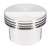 SRP 149721 Pontiac 455 Forged Piston, Flat Top, 4.185 in. Bore, -5cc, Kit-2