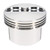 SRP 153983 Pontiac 400 Forged Piston, Flat Top, 4.160 in. Bore, -5cc, Kit