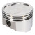 SRP 138726 Small Block Ford Forged Piston, Dish, 4.030 in. Bore, -14.5cc, Kit-4