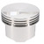 SRP 138734 Small Block Ford Forged Piston, Flat Top, 4.030 in. Bore, -5cc, Kit-2