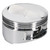 JE Pistons 182063 Small Block Chevy Forged Piston, Dome, 4.125 in. Bore, -10.50cc, Kit