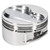 JE Pistons 281799 Small Block Chevy Forged Piston, Dome, 4.135 in. Bore, Kit