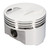 SRP 148222 Ford Forged Piston, Pinto, 3.820 in. Bore, -1cc, Kit-4