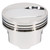 SRP 281916 Big Block Chevy Forged Piston, Dome, 4.470 in. Bore, 1cc, Kit-3