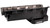 Moroso 20405 BB Chevy IV, Street/Strip Oil Pan, Rear Sump, 6 Quarts, Steel, Black Powdercoated, Each-1