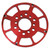 MSD Ignition 8621 BBC, Crank Trigger Wheel, 8.000 Balancer, Aluminum, Red Anodized