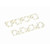 Mr. Gasket 263G Ford, Exhaust Manifold Header Gaskets, 1.960 in. Port, .062 in. Thick