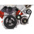 ICT Billet 551667EWP-2 LS, Alternator Bracket Kit, Passenger Side, Water Pump Mount, Aluminum-7